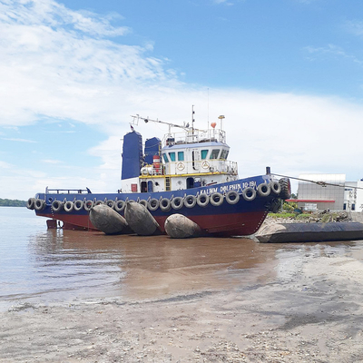 Gemi Mavna Gemisi İçin Deniz Hava Yastığı Kuru Havuzlamayı Başlatıyor