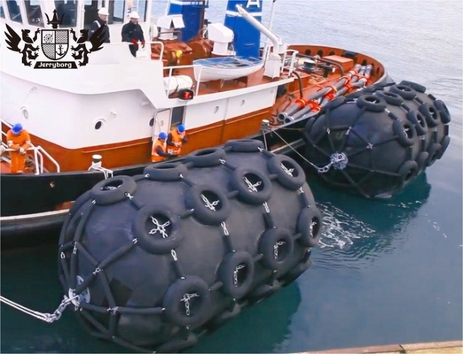 Yokohama Kauçuk Fender Yüzen Fender Net Tipi Deniz Kauçuk Fender Gemi Dökümü İçin
