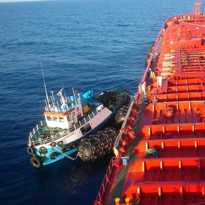 SGS 50Kpa Yokohama Corvette Gemi ve Fırkateyn Yüksek Enerji Float Fender için Yüzer Çamurluk