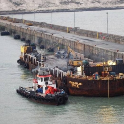 Gemi Koruması İçin Yokohama Kauçuk Deniz Yüzer Çamurluk