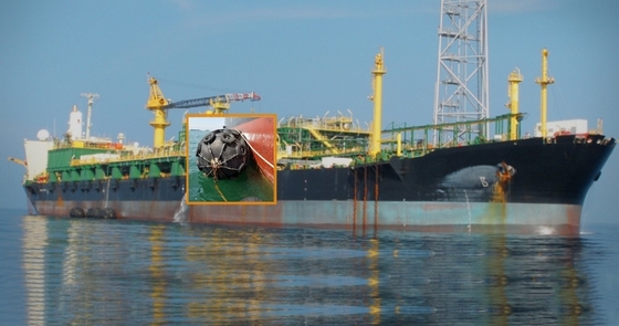 Pnömatik Açık Deniz Platformu Kauçuk Çamurluk Balıkçı Teknesi