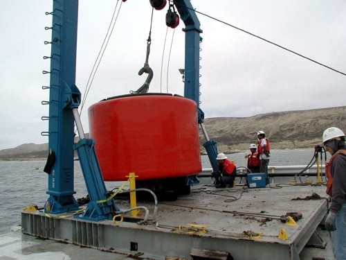 Silindirik Çapa Şamandıra Offshore Yüzer PE PVC EVA Demirleme Şamandıraları