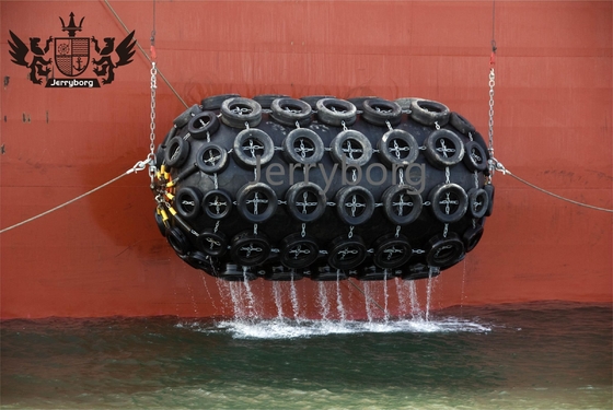 Yokohama Kauçuk Fender Yüzen Fender Net Tipi Deniz Kauçuk Fender Gemi Dökümü İçin