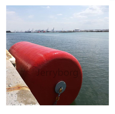 Sıkıştırma Kapalı hücre köpükle doldurulmuş yüzen Pontoon Fender Dock için Pvc fender