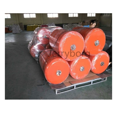 Sıkıştırma Kapalı hücre köpükle doldurulmuş yüzen Pontoon Fender Dock için Pvc fender