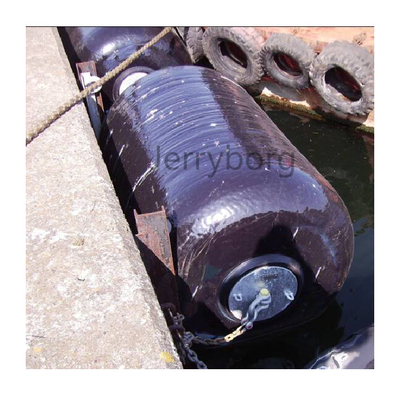 Sıkıştırma Kapalı hücre köpükle doldurulmuş yüzen Pontoon Fender Dock için Pvc fender