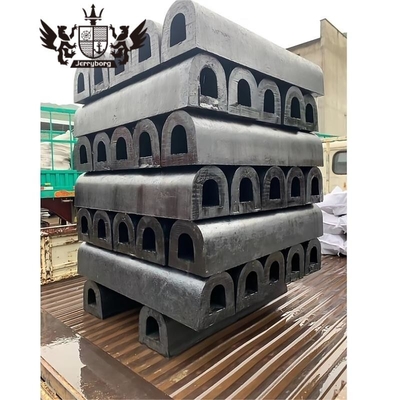 D Tip Kauçuk Fender Yüksek Kaliteli Jetty Fender Marine Kauçuk D Şekli Dock Bumper