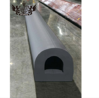 D Tip Kauçuk Fender Yüksek Kaliteli Jetty Fender Marine Kauçuk D Şekli Dock Bumper