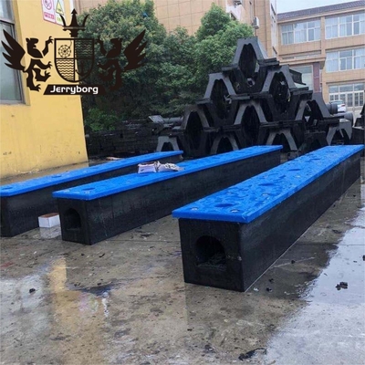 D Tip Kauçuk Fender Yüksek Kaliteli Jetty Fender Marine Kauçuk D Şekli Dock Bumper