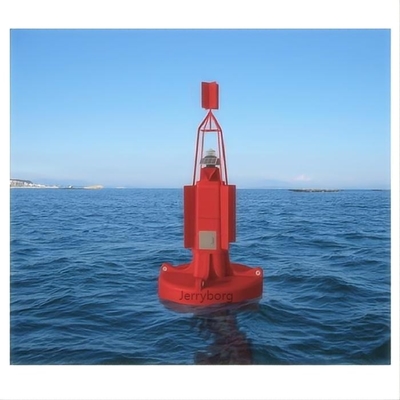 Fabrika özelleştirilmiş Plastik Deniz Navigasyon Booyları Deniz Marker Ocean için Güneş Işığı ile Booy
