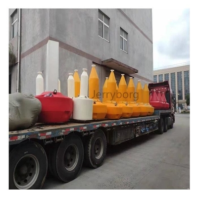 Fabrika özelleştirilmiş Plastik Deniz Navigasyon Booyları Deniz Marker Ocean için Güneş Işığı ile Booy
