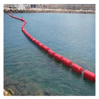 LLDPE plastik boru boya işaretleyici ponton yüzenler yüzen bariyer