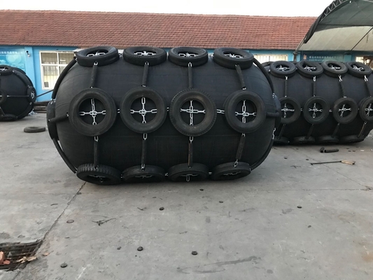 Doğal Kauçuk Yokohama Pnömatik Fender 50kpa 80kpa 2.0m*3.5m Dock için