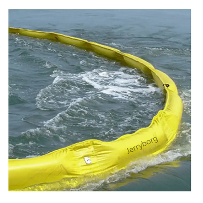 Su Alanı Sızıntı Sızıntıları için Turuncu Yüzen PVC Koruma Boom