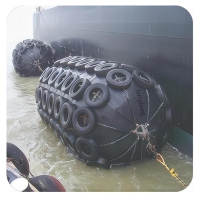 Yokohama Pnömatik Fender Gemi Ağı Tipi Pnömatik Kauçuk Fender Doku Fender