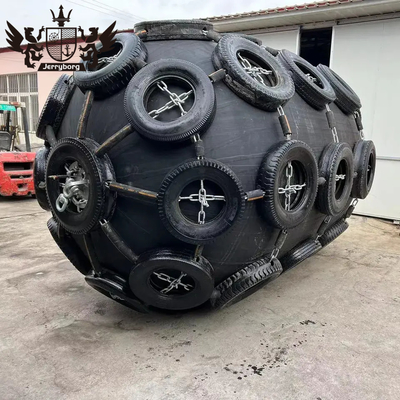 Yokohama Pnömatik Fender Gemi Ağı Tipi Pnömatik Kauçuk Fender Doku Fender