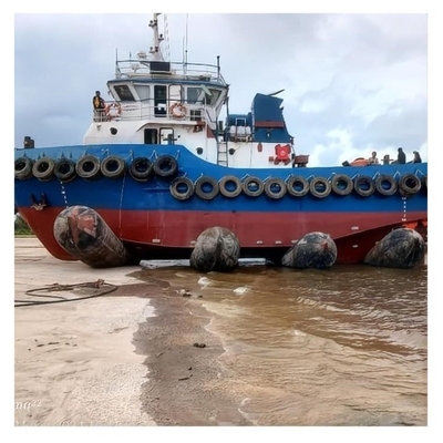 Deniz donanımı parçası Tekne iniş hava torbası tedarikçisi Gemi fırlatma
