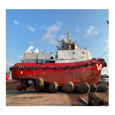 Deniz donanımı parçası Tekne iniş hava torbası tedarikçisi Gemi fırlatma
