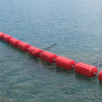 Yüksek Güçlü Plastik Su Dalga Kırakları Deniz Limanı için Yüzen Bariyerler