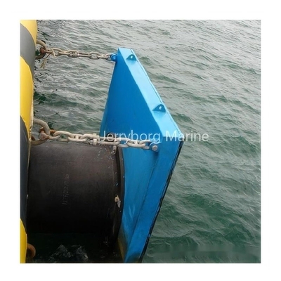 Süper hücreli kauçuk tampon fender Dock Marine kauçuk fender ön panel ile
