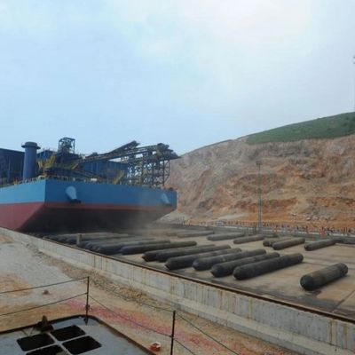Çin Gemi Başlatma İniş Kaldırma Kurtarma için Profesyonel Deniz Kauçuk Hava Yastıkları