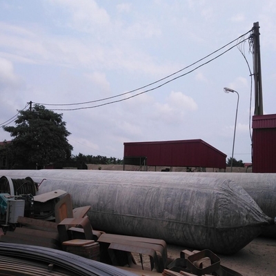 BV Sertifikası ile Tekne Fırlatma Kauçuk Hava Yastığı Doğal Kauçuk Rulo Torbalar