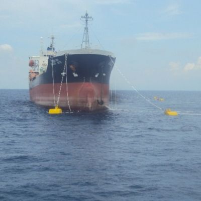 Plastik Güvenli Yüksek Yüzdürme Deniz Yüzer Sarı Yüzer Şamandıra