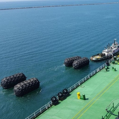 Dock Koruması için Deniz Yüzer STS Şişme Pnömatik Kauçuk Çamurluklar