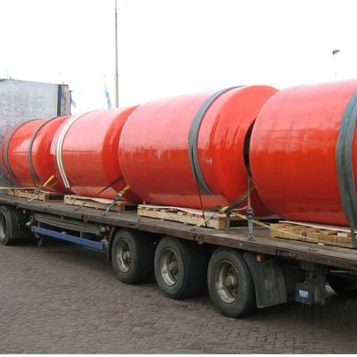 Gemi Koruması İçin 2.0m * 3.5m Köpük Dolgulu Tekne Çamurluğu Poliüretan Yat Çamurluğu