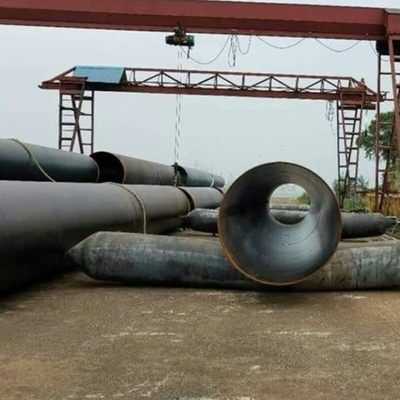 Siyah Şişme Doğal Kauçuk Deniz Ağır Kaldırma Hava Yastıkları