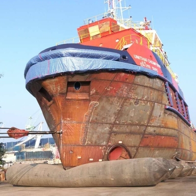 Gemi Başlatma ve Kaldırma Deniz Kauçuk Hava Yastığı 1.2m * 15m