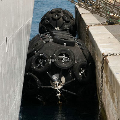 Tekne için yüksek basınçlı 50 kpa yokohama pnömatik yerleştirme kauçuk çamurluk
