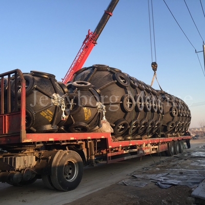 2.5m * 4.0m Gemi Yerleştirme Pnömatik Yokohama Deniz Çamurlukları