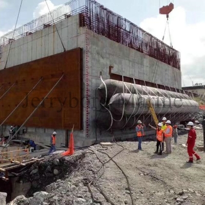 Nakliye Başlatma İçin Özelleştirilmiş Şişme Deniz Kauçuk Hava Yastığı