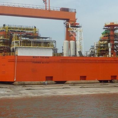 1.2m * 12m Gemi Şişme Deniz Kauçuk Hava Yastıkları Başlatıyor