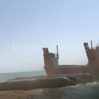 Gemi Fırlatma İçin Anti Patlama 1.5m * 15m Deniz Kauçuk Hava Yastığı