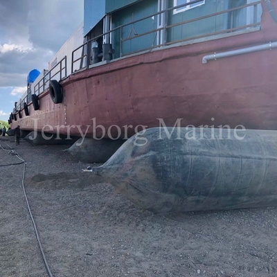 Gemi Fırlatma İçin Anti Patlama 1.5m * 15m Deniz Kauçuk Hava Yastığı