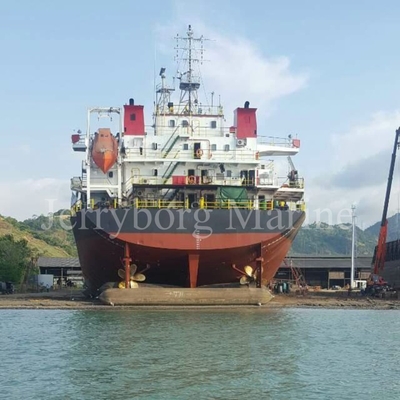 Gemi Fırlatma İçin Anti Patlama 1.5m * 15m Deniz Kauçuk Hava Yastığı