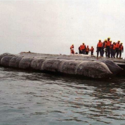 Gemi, Nakliye Konteynerleri İçin Şişme Deniz Hava Yastıkları Başlatıyor